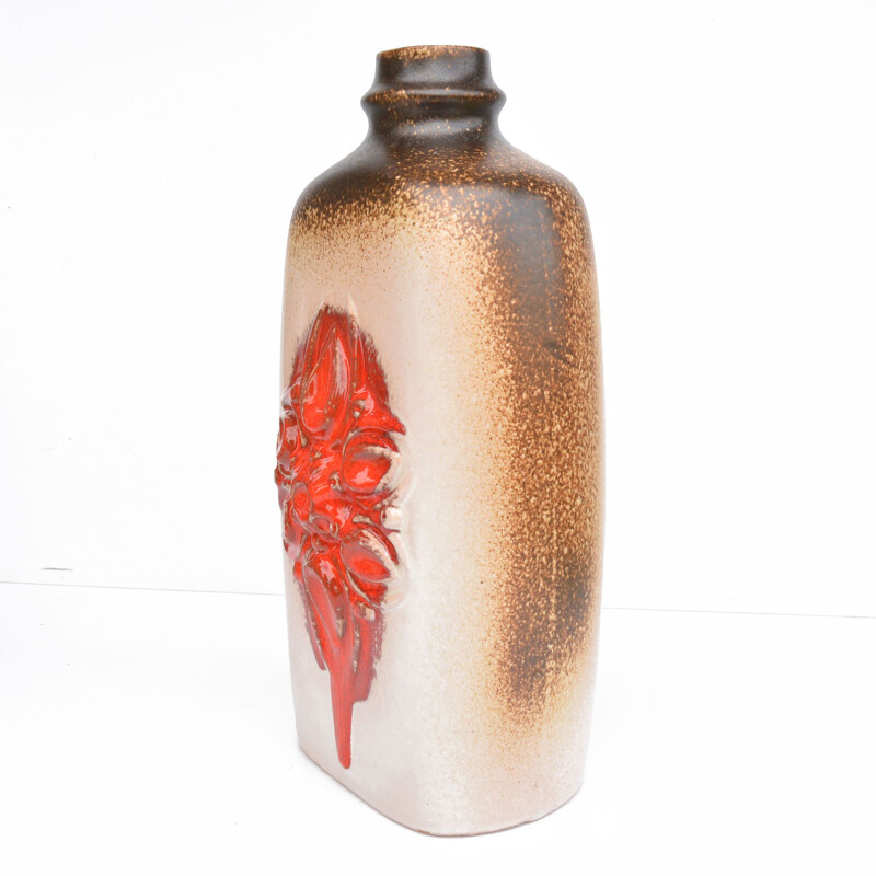 Vaso de cerâmica Vintage de Strehla Keramik, Alemanha 1960