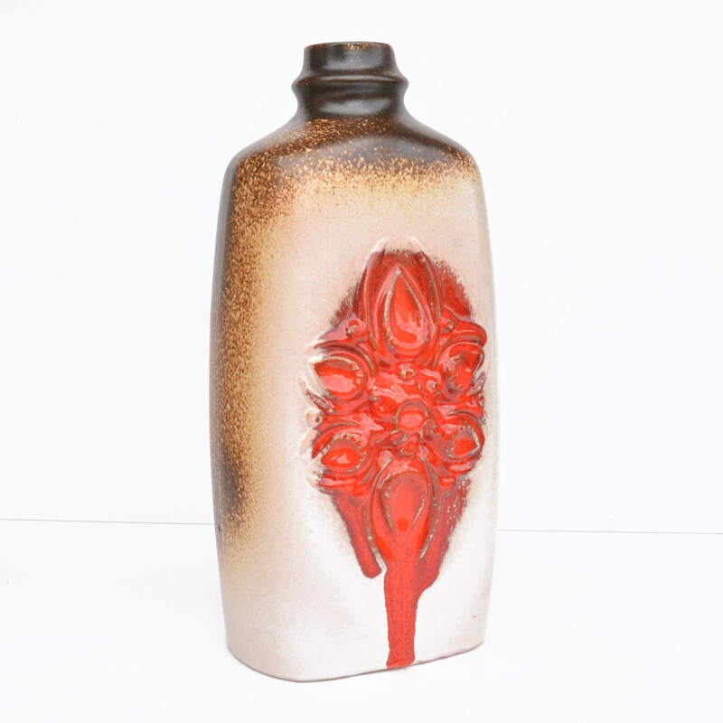 Vintage ceramic vase by Strehla Keramik, Germany 1960