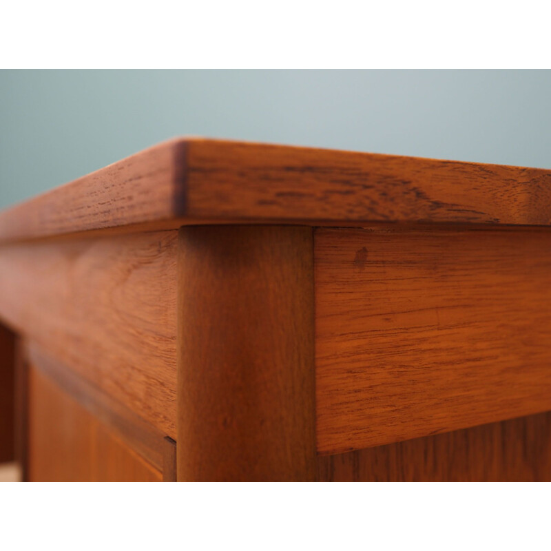 Teak vintage desk, Denmark 1970s