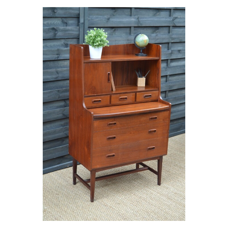 Scandinavian Secretaire in teak - 1960s