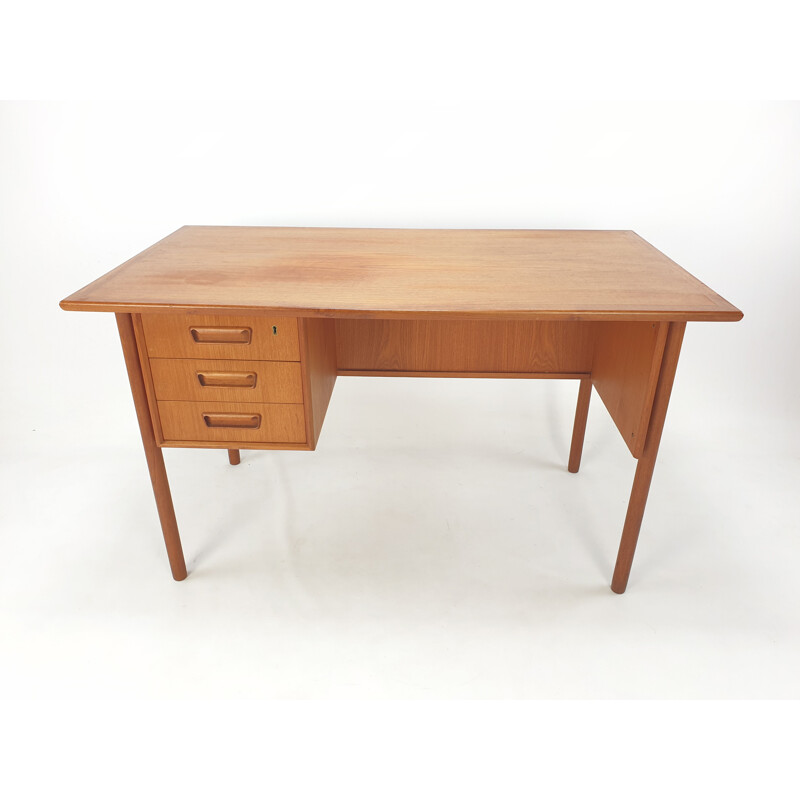 Bureau danois vintage en teck de Gunnar Nielsen Tibergaard, 1960