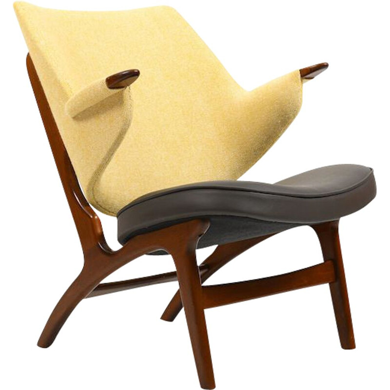 Vintage model 33 armchair by Carl Edward Matthes, Denmark 1950s