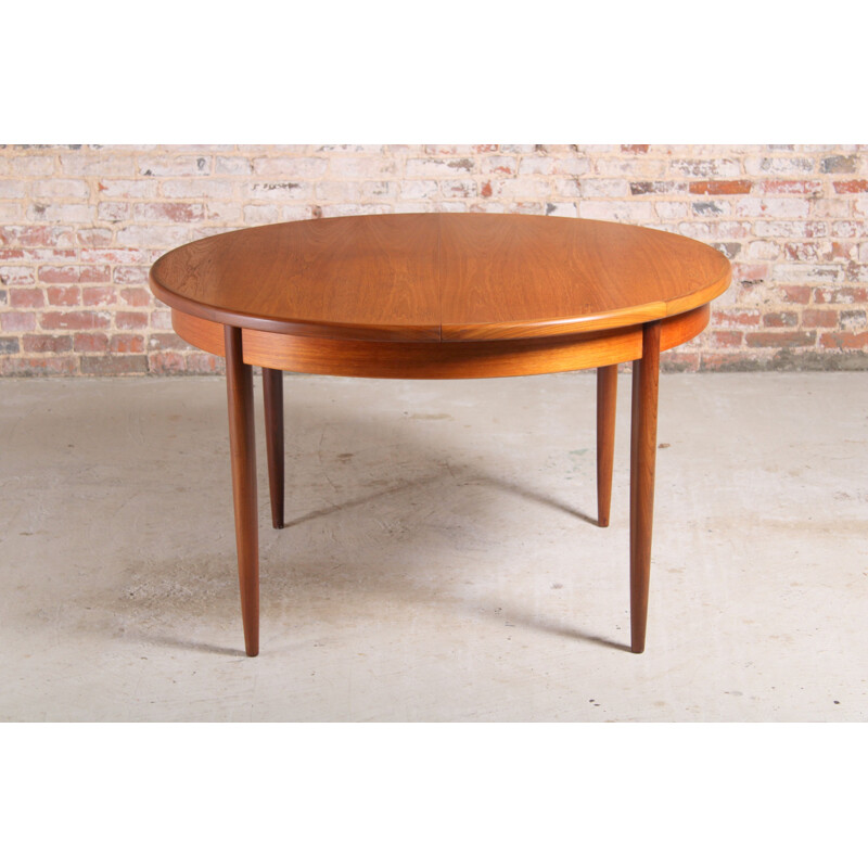 Table à rallonge vintage G-plan Fresceo en teck, 1960