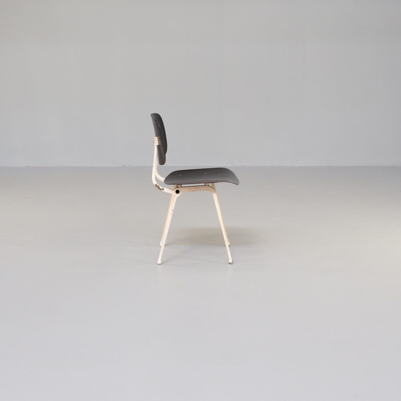 Set of 8 vintage "revolt" chairs by Friso Kramer for Ahrend de Cirkel