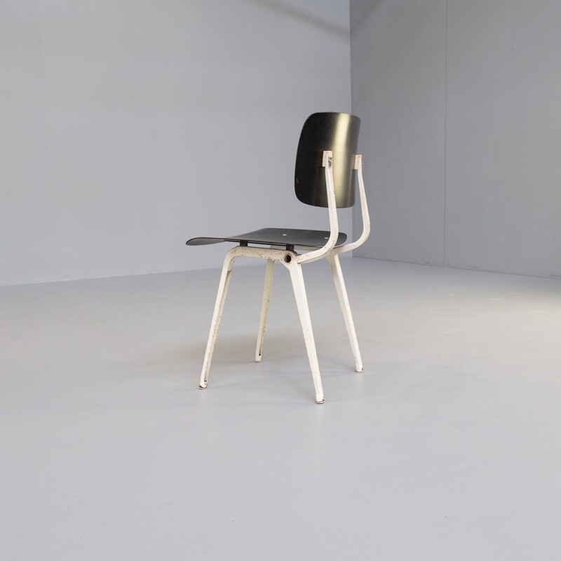 Set of 8 vintage "revolt" chairs by Friso Kramer for Ahrend de Cirkel