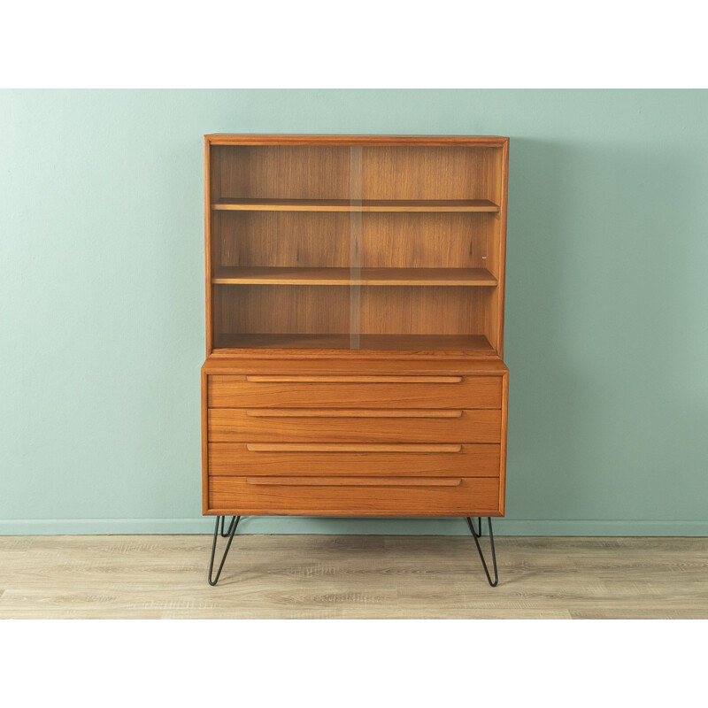 Vintage teak display cabinet by WK Möbel, Germany 1960s