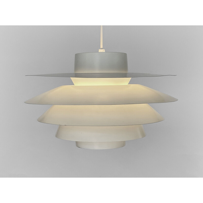 Vintage pendant lamp "Verona" by Sven Middelboe for Nordisk Solar Compagni, Denmark 1970s