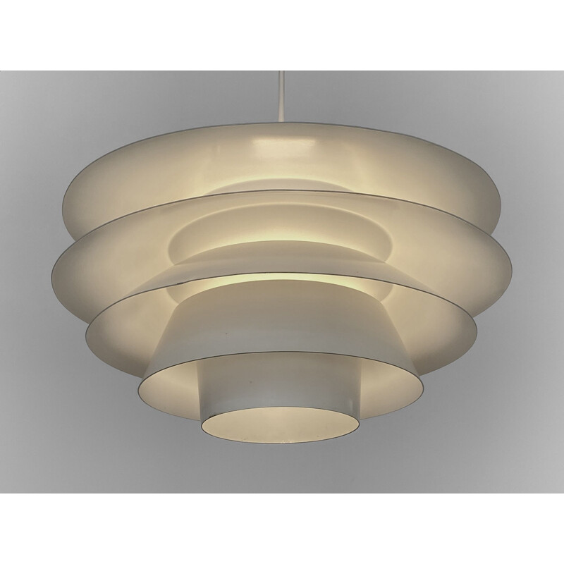 Vintage pendant lamp "Verona" by Sven Middelboe for Nordisk Solar Compagni, Denmark 1970s