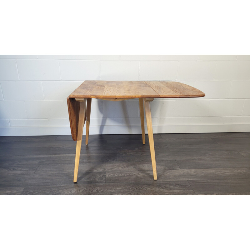 Vintage drop leaf dining table by Ercol, 1960s