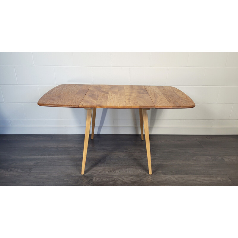 Vintage drop leaf dining table by Ercol, 1960s