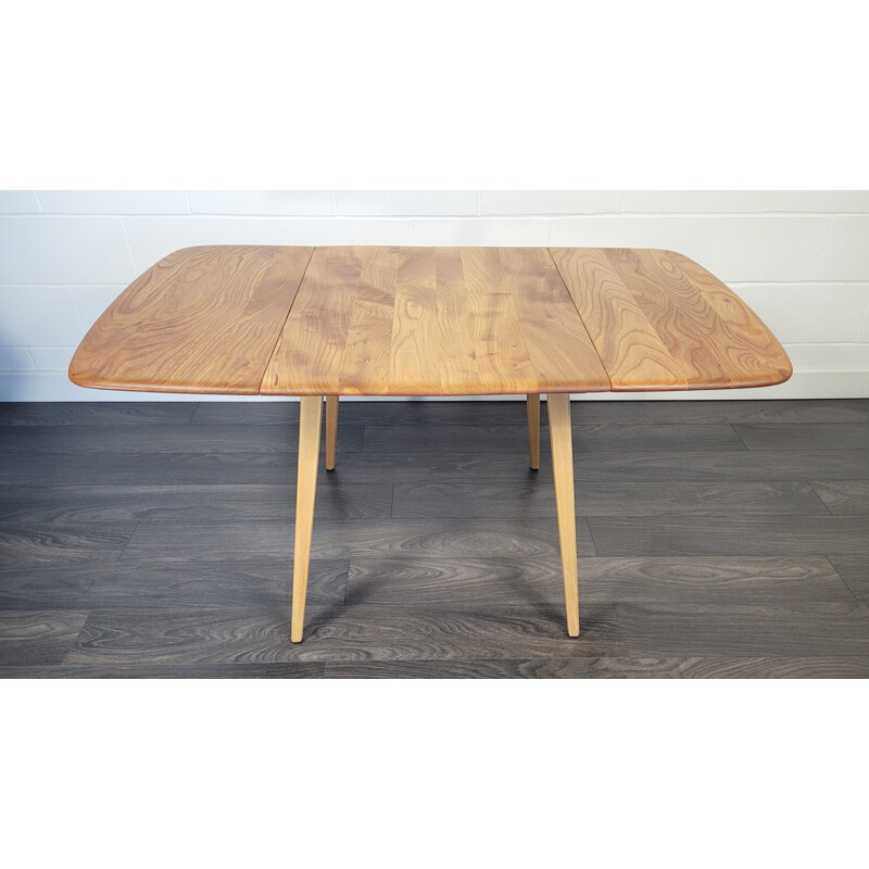 Vintage drop leaf dining table by Ercol, 1960s