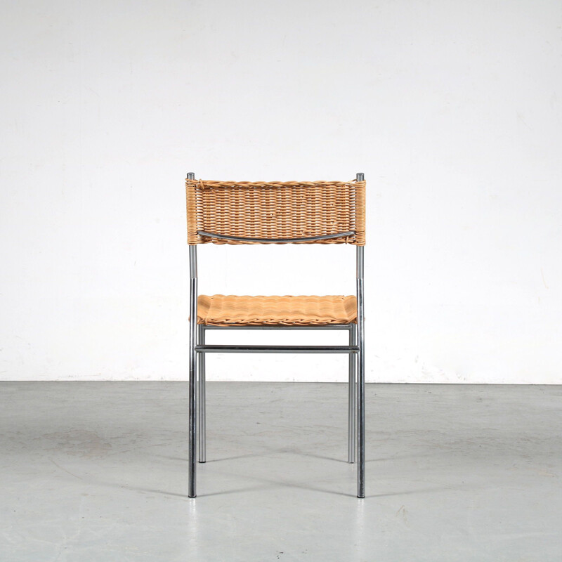 Ensemble de 4 chaises vintage de Martin Visser pour 't Spectrum, Pays-Bas 1960