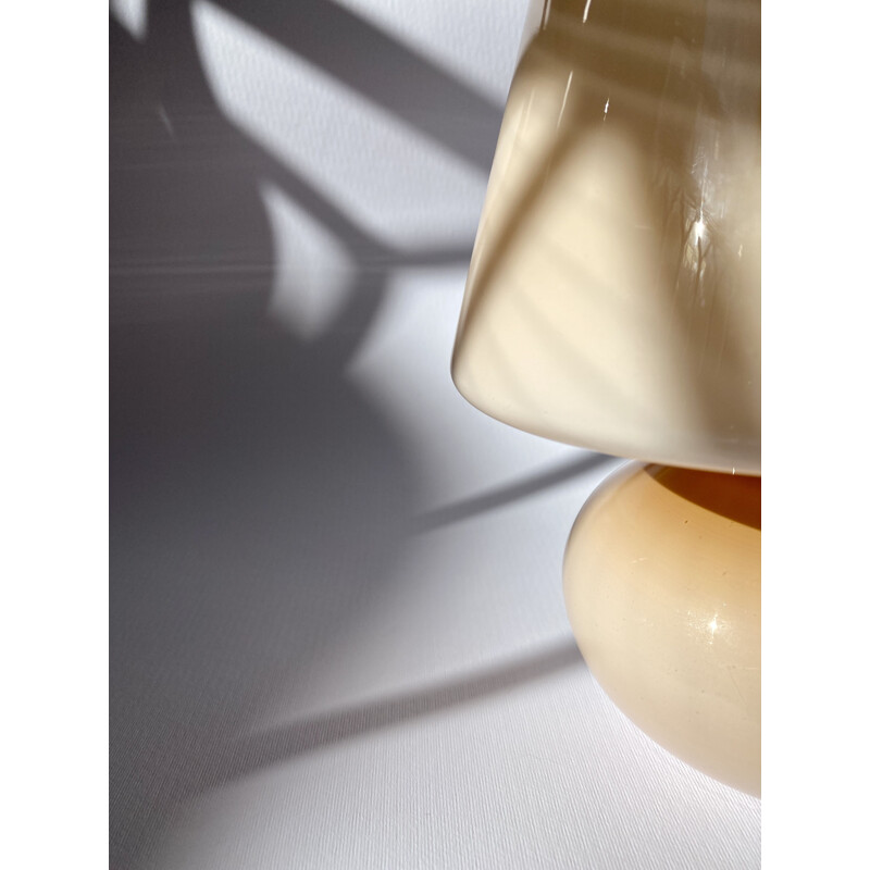 Vintage Murano glas swirl lamp, Italië 1970