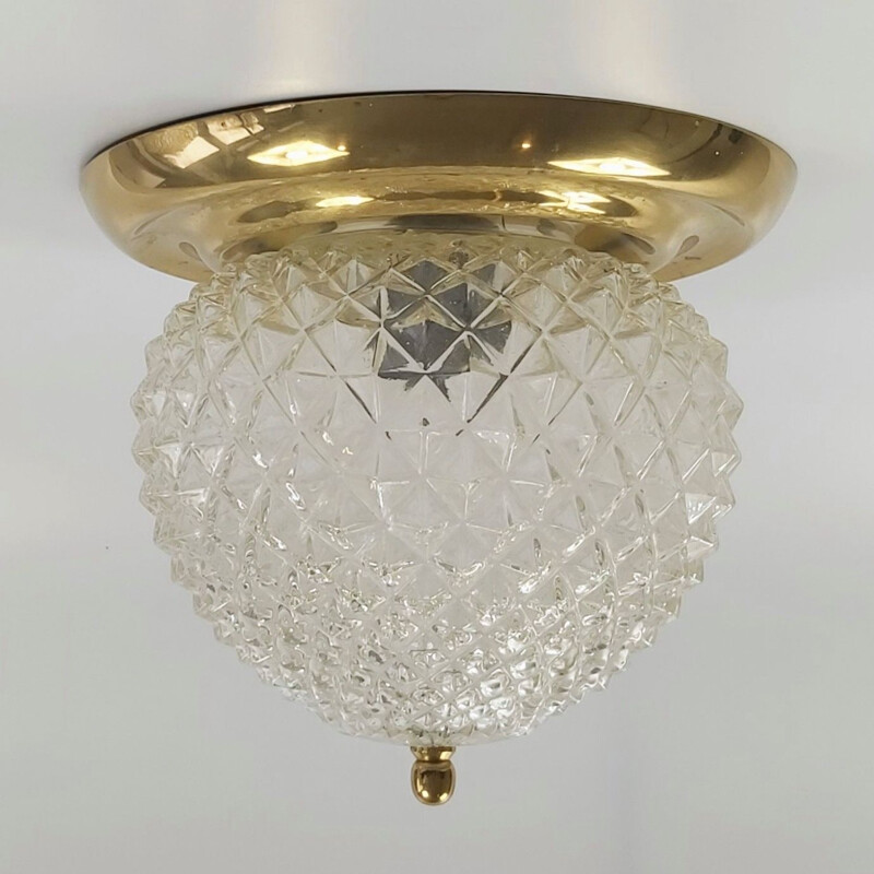 Pair of mid-century ceiling lamp by Honsel Leuchten, Germany 1960s