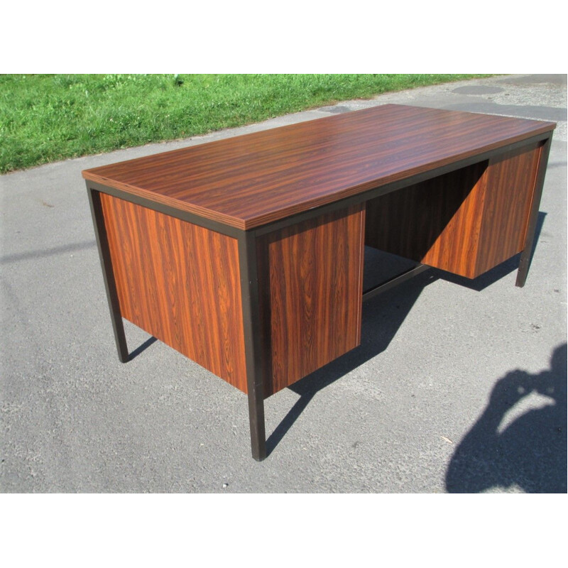 Vintage rosewood desk by Febrü, Germany 1970s