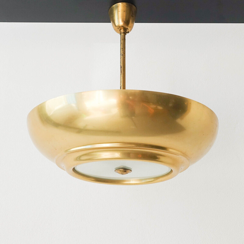 Vintage pendant lamp by Christian Dell for Kaiser Idell, 1930s