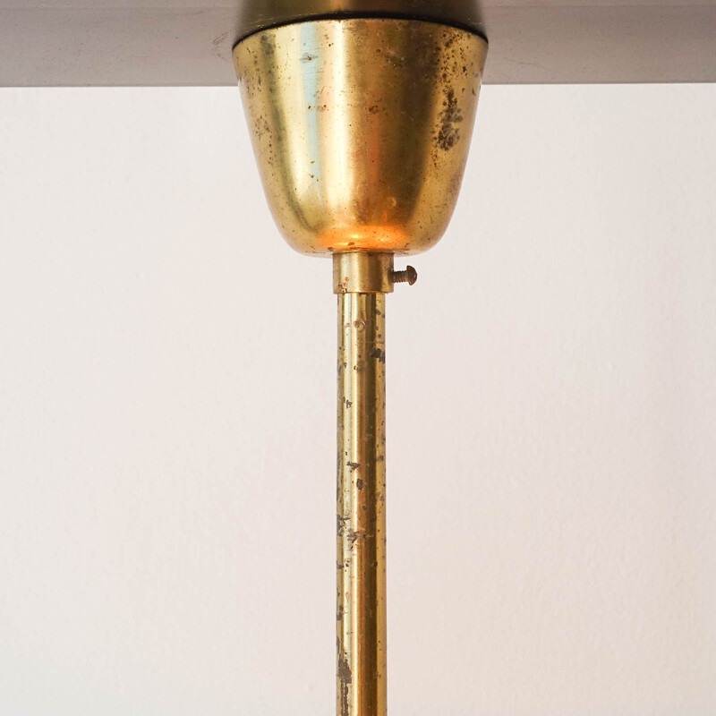 Lámpara de suspensión vintage de Christian Dell para Kaiser Idell, 1930