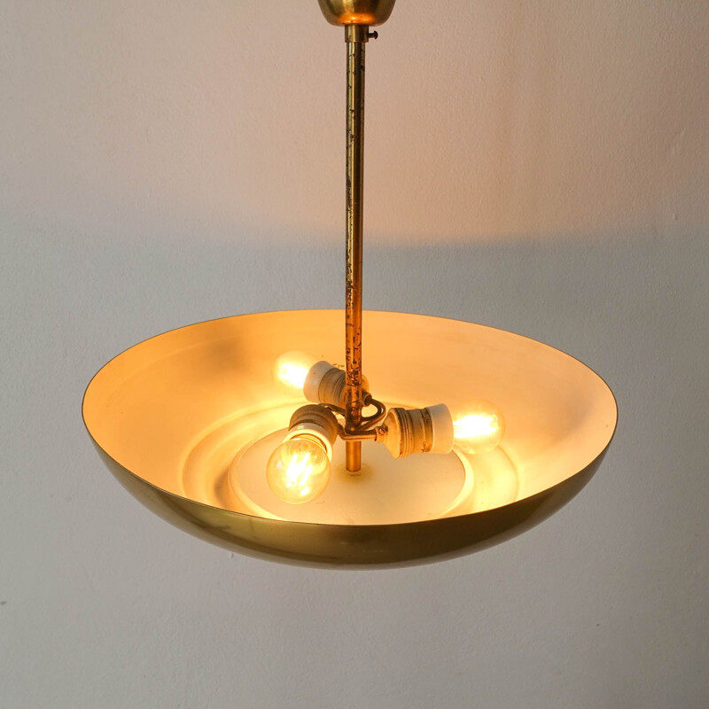 Vintage pendant lamp by Christian Dell for Kaiser Idell, 1930s