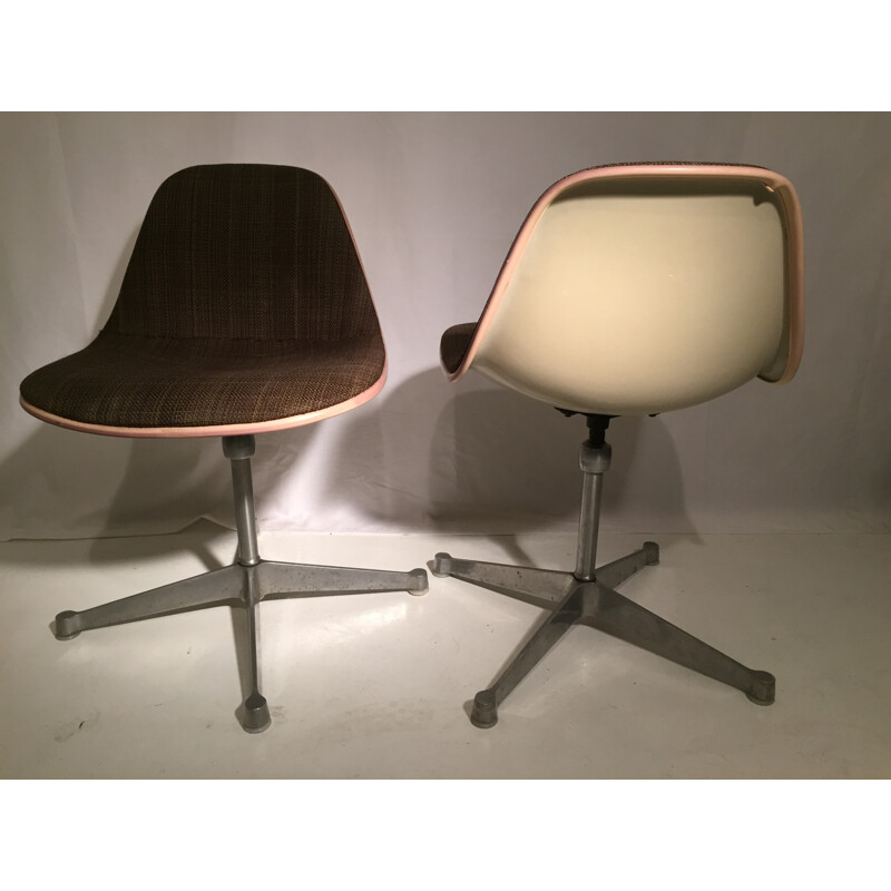 Paire de chaises "1700" EAMES, édition Herman Miller - années 70