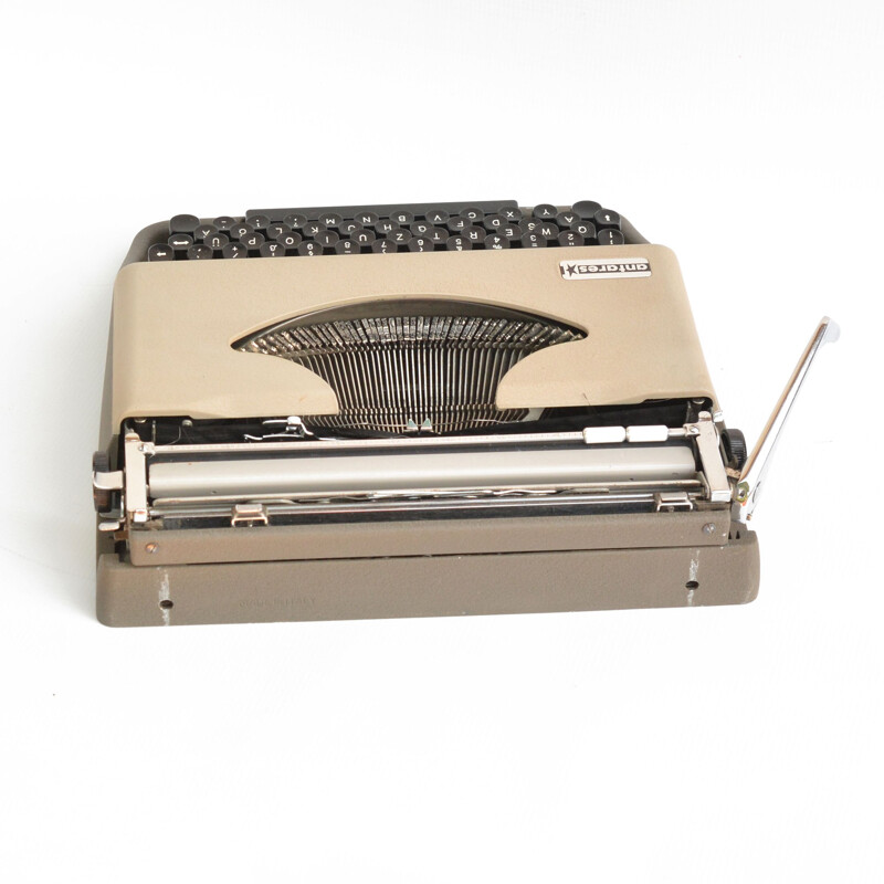 Machine à écrire vintage de type valise par Antares Parva, Italie 1970