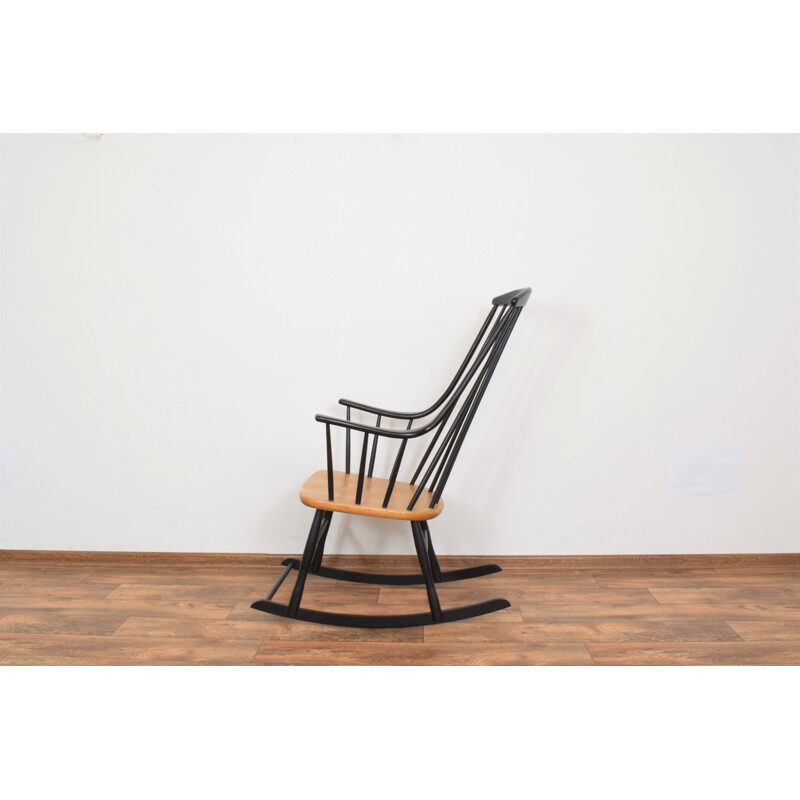 Mid-Century Swedish Rocking Chair by Lena Larsson for Nesto, 1960s