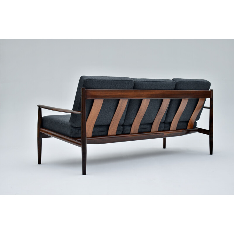 Rare Grete Jalk Brazilian Rosewood Edition Sofa For France and Son, Denmark