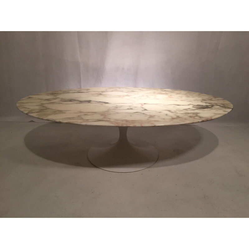 Large oval coffee table, Eero SAARINEN - 1970s