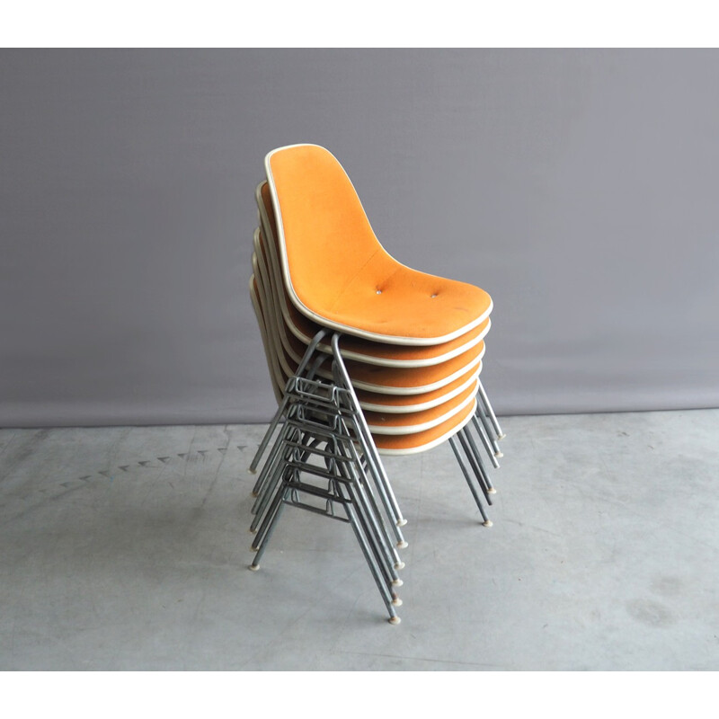 Suite de 6 chaises "DSS" Herman Miller, Charles & Ray EAMES - 1976