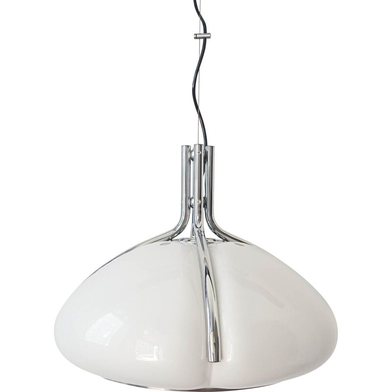 Vintage Quadrifoglio pendant lamp by Gae Aulenti for Harvey Guzzini, Italy 1970s 