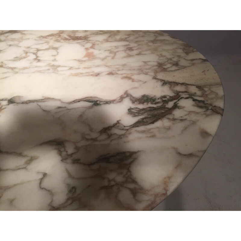 Grande table basse ovale en marbre, Eero SAARINEN - années 70