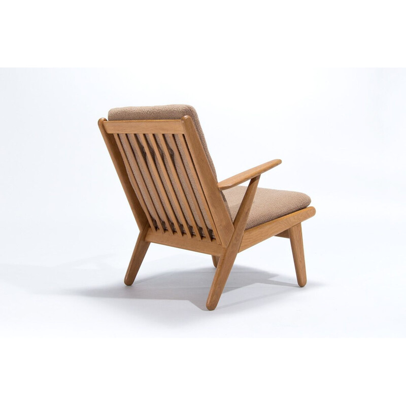 Paire de fauteuils danois vintage en bois de chêne de Poul Volther pour FDB Mobler, 1960