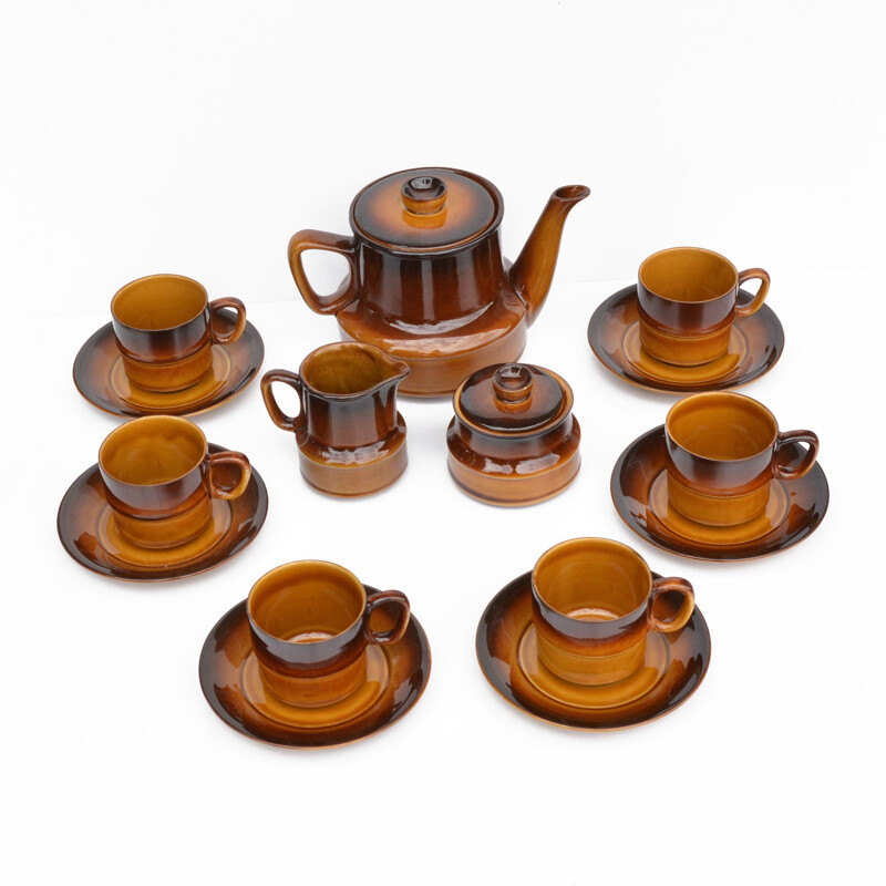 Vintage Ania porcelain coffee set by K. Kowalski for Zakłady Porcelitu Stolowego