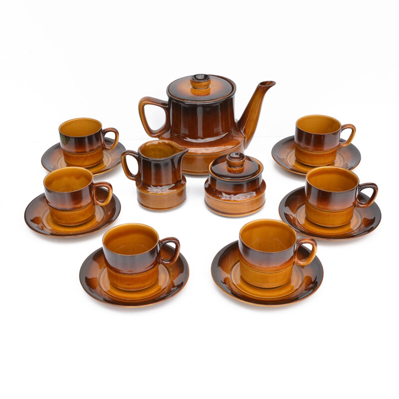 Vintage Ania porcelain coffee set by K. Kowalski for Zakłady Porcelitu Stolowego