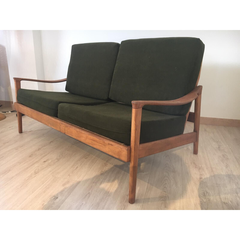 Scandinavian vintage teak sofa