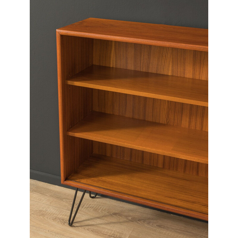 Vintage teak sideboard with a sliding door by WK Möbel, Germany 1960s