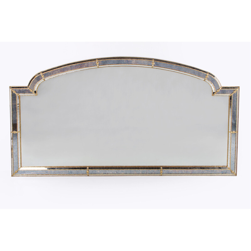 Spanish vintage Regency style mirror, 1990s