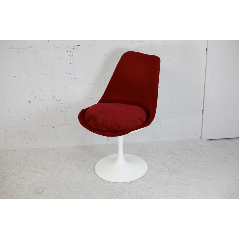 Vintage Tulip swivel chair stamped by Knoll, USA 1960