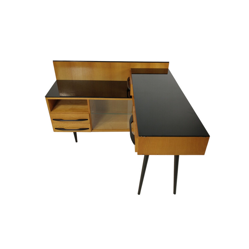 Vintage desk by Mojmir Pozar for UP Závody, 1960s