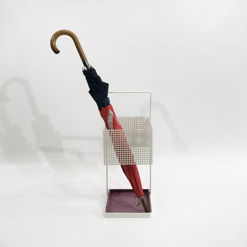 Porte-parapluies moderniste vintage de Josef Hoffmann pour Bieffeplast, 1970