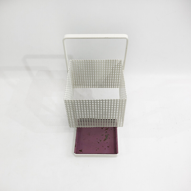 Portaombrelli modernista vintage di Josef Hoffmann per Bieffeplast, 1970