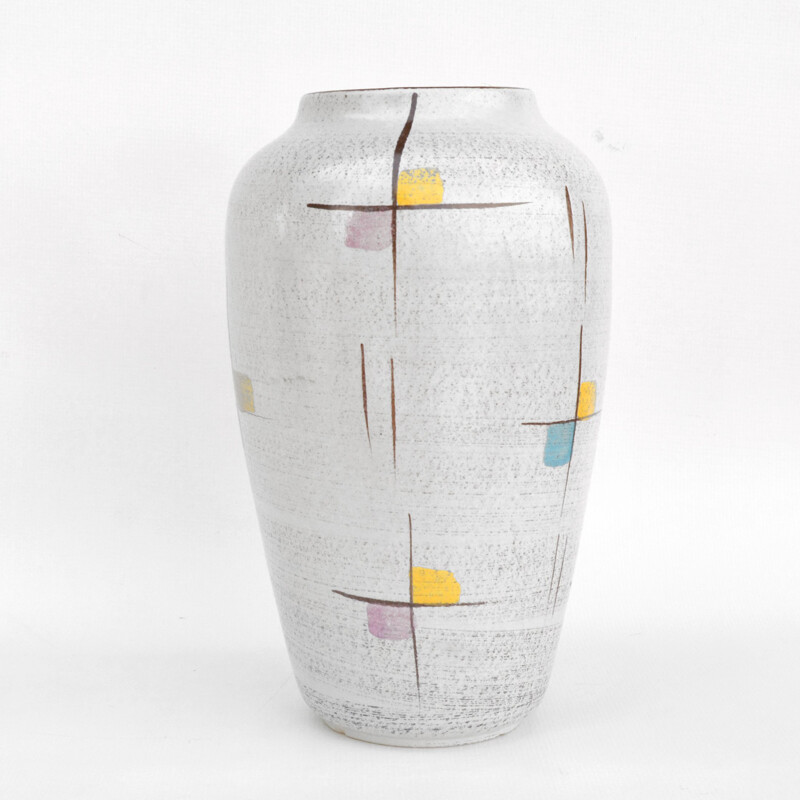 Vintage New Look vase by Strehla Keramik, Germany 1970s