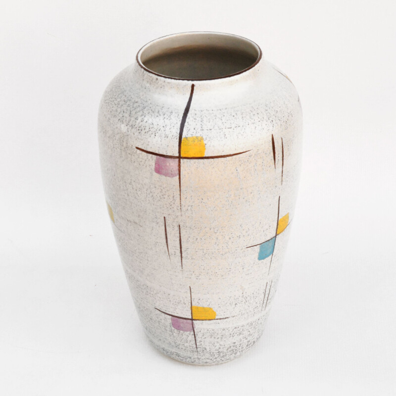 Vintage New Look vase by Strehla Keramik, Germany 1970s