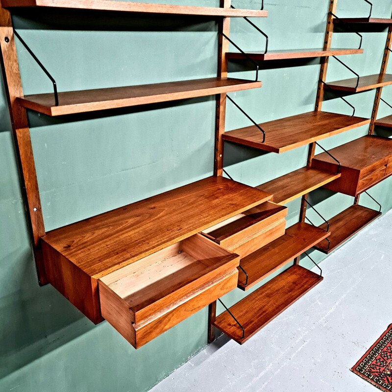 Vintage system wall unit by Poul Cadovius, 1960s