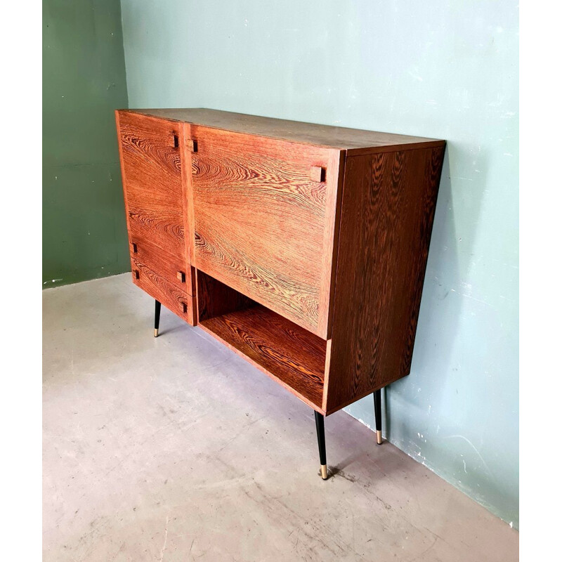 Vintage wenge bar furniture, 1960s