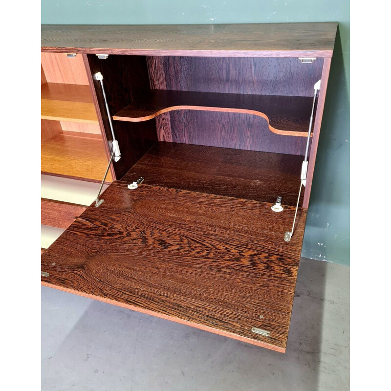 Vintage wenge bar furniture, 1960s