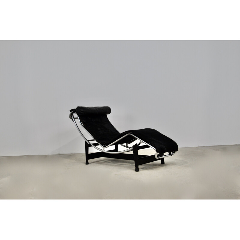 Fauteuil lounge vintage LC4 par Le Corbusier pour Cassina, 1970