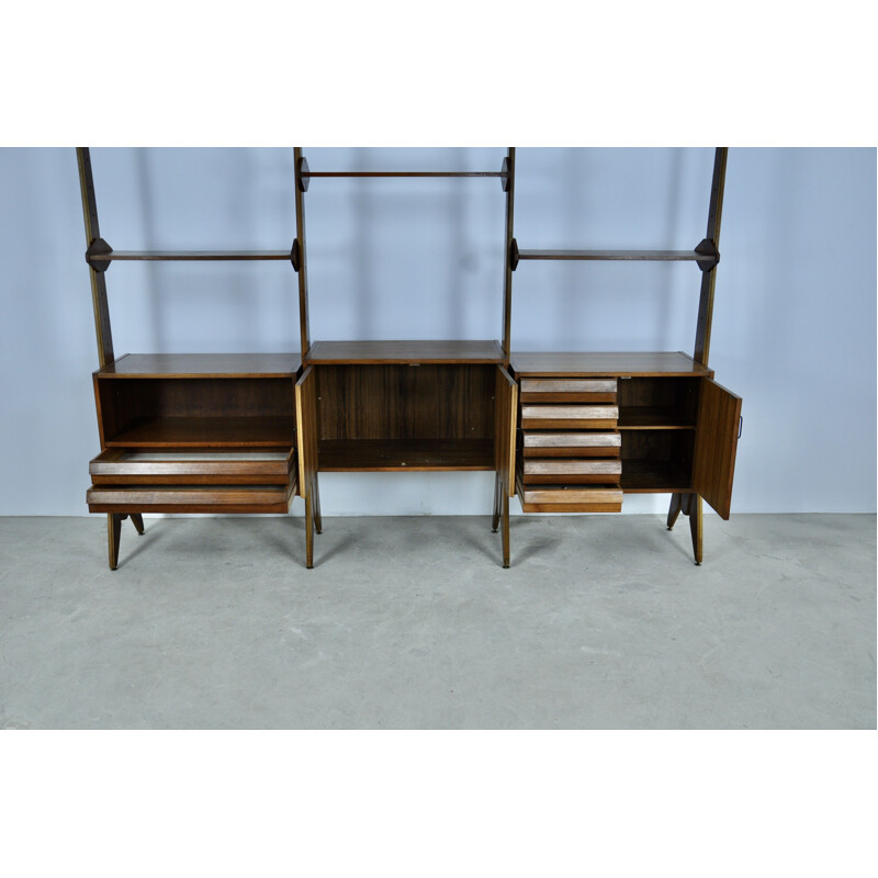 Italian vintage wall unit, 1960s