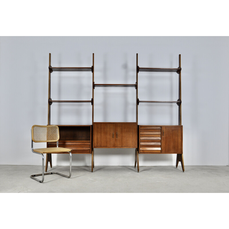 Italian vintage wall unit, 1960s