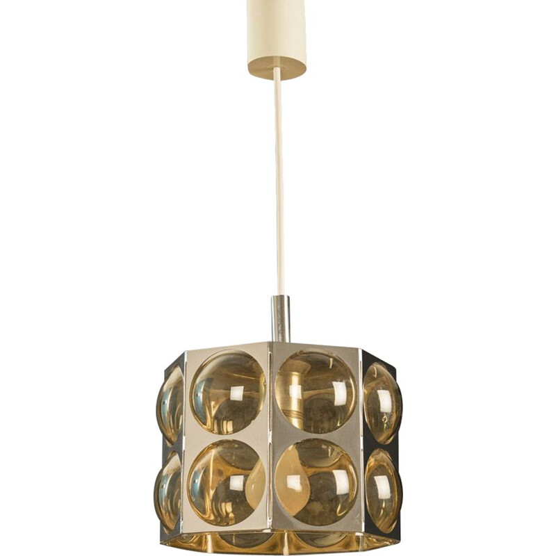 Vintage pendant lamp 747 by Temde, Switzerland 1960s