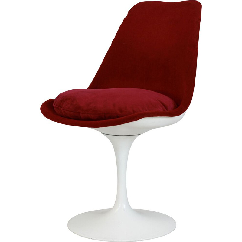 Vintage Tulip swivel chair stamped by Knoll, USA 1960